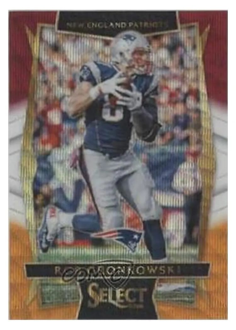 2016 Panini Select Base Set Rob Gronkowski #1 card