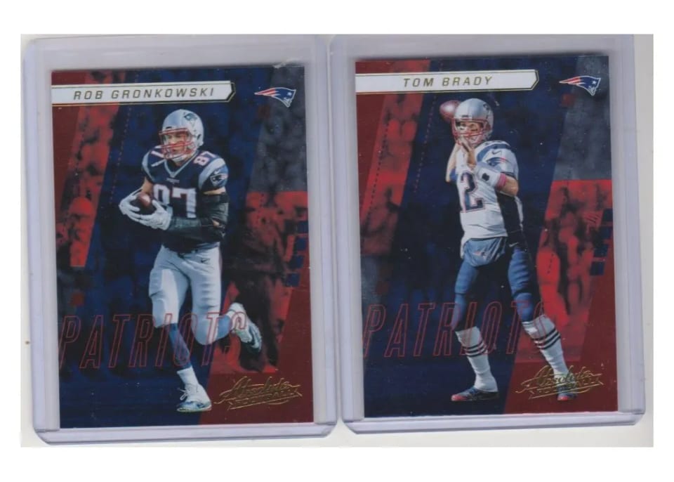 2017 Panini Absolute Rob Gronkowski #76 card