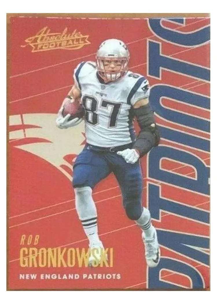 2018 Panini Absolute Rob Gronkowski #65 card