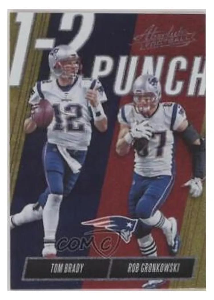 2018 Panini Absolute Rob Gronkowski #65 card