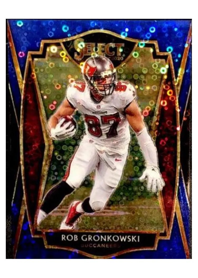 2020 Panini Select Base Set Rob Gronkowski #141 card