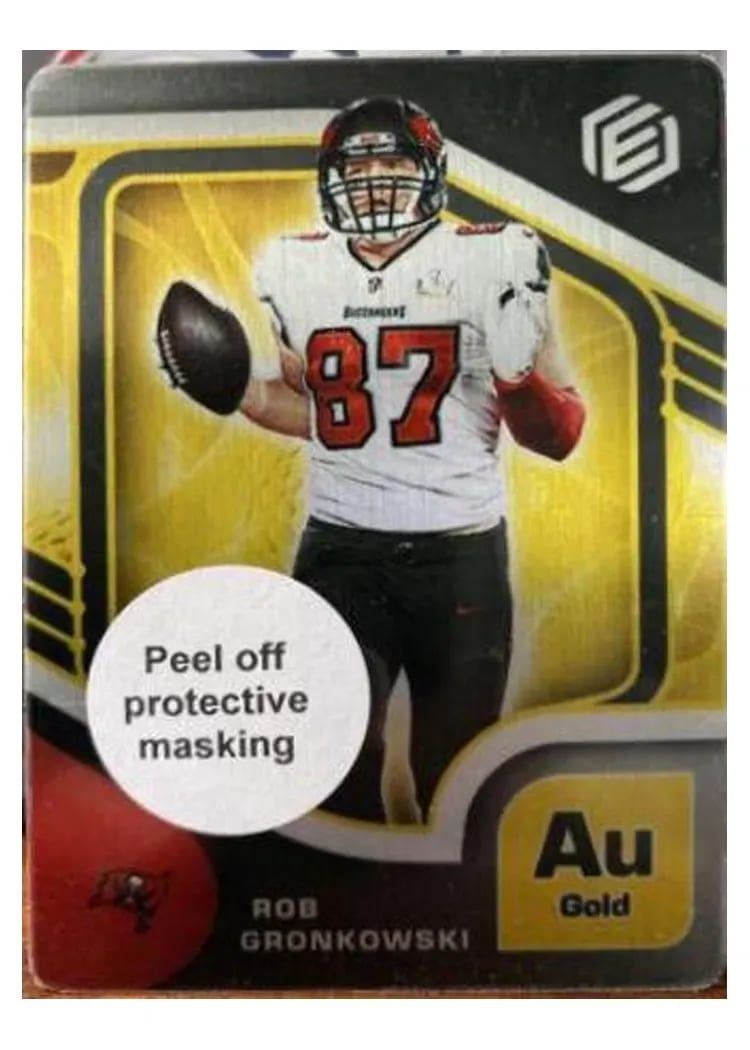 2021 Panini Elements Rob Gronkowski #58 card