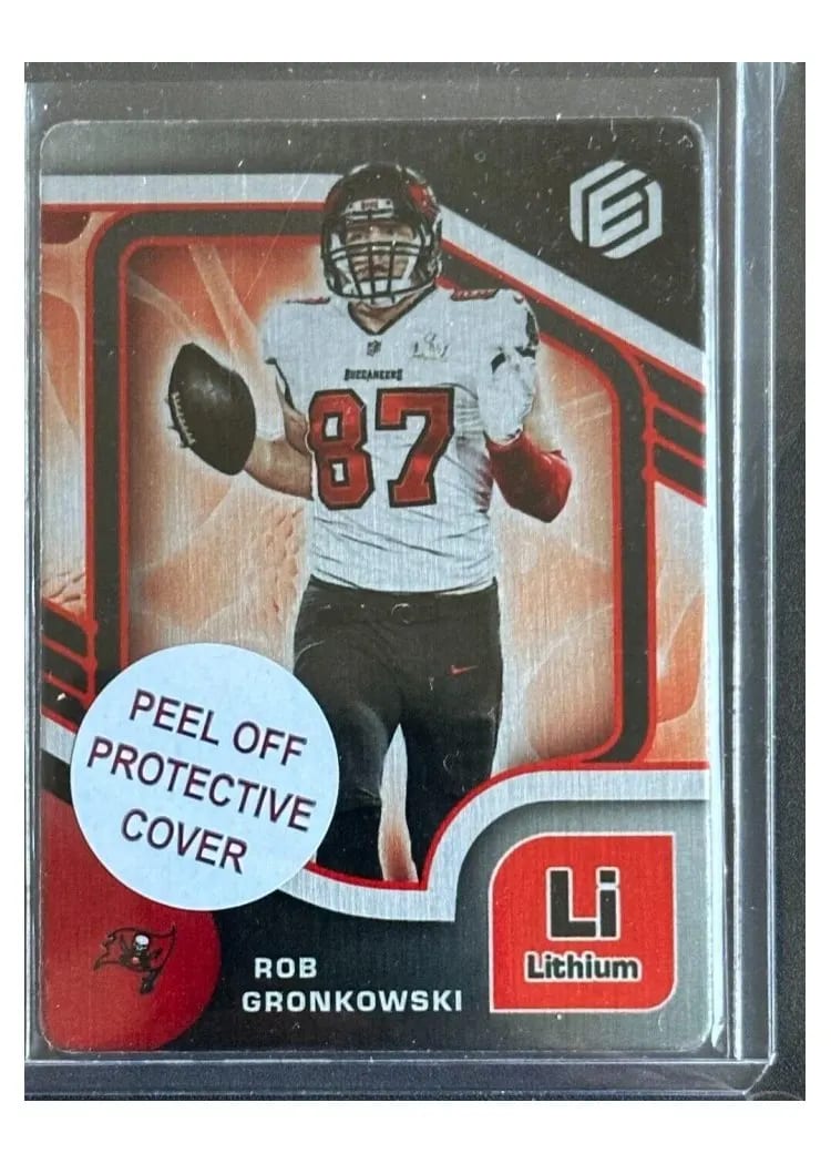 2021 Panini Elements Rob Gronkowski #58 card
