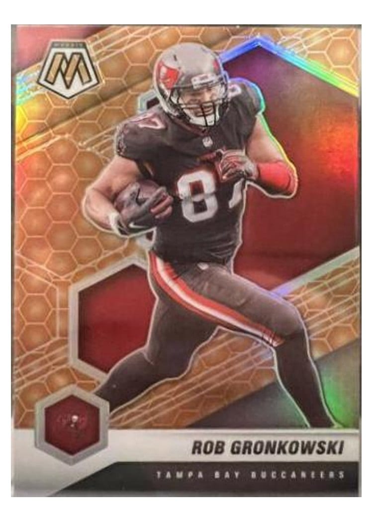 2021 Panini Mosaic Base Set Rob Gronkowski #188 card