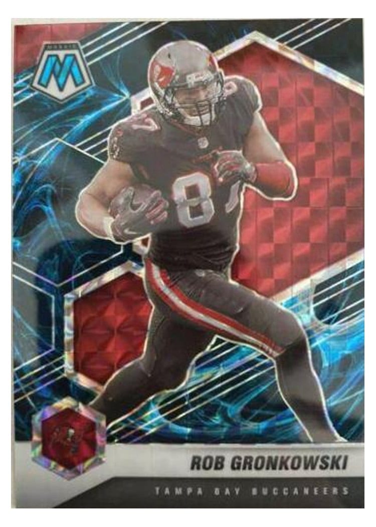 2021 Panini Mosaic Base Set Rob Gronkowski #188 card
