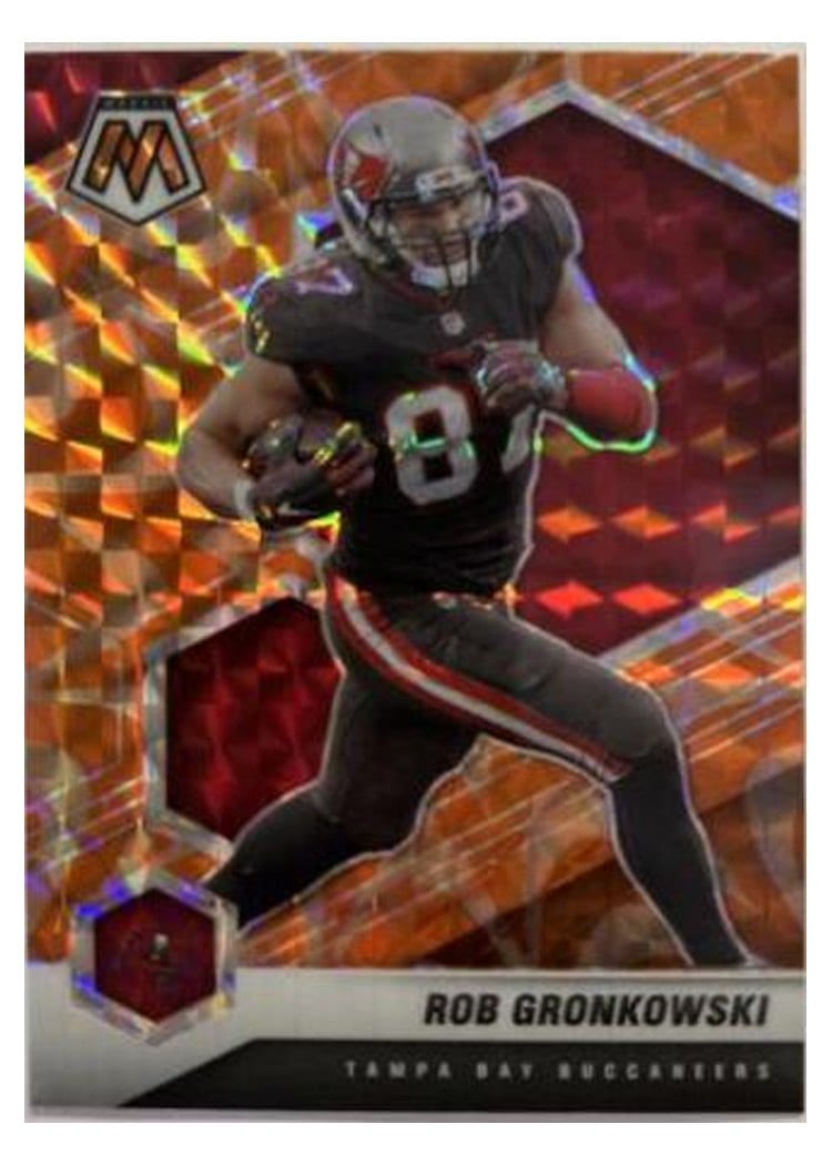 2021 Panini Mosaic Base Set Rob Gronkowski #188 card