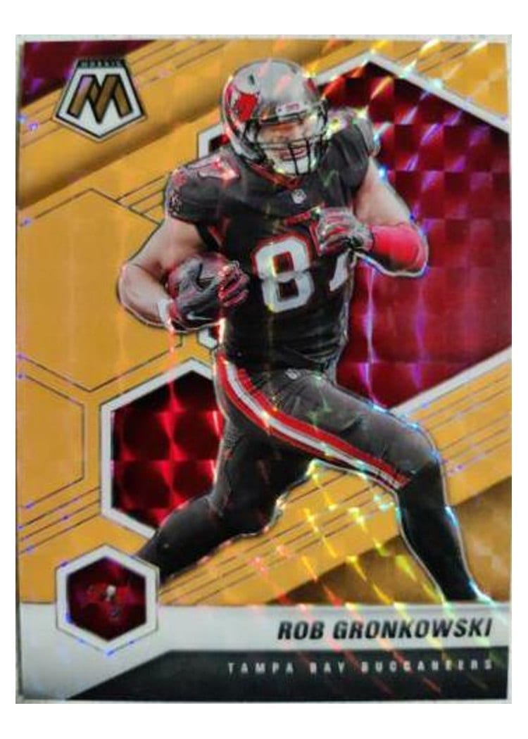 2021 Panini Mosaic Base Set Rob Gronkowski #188 card