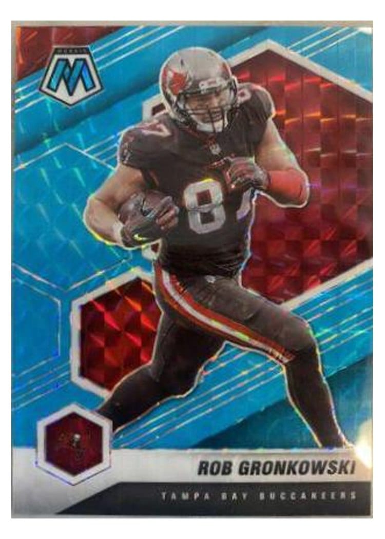 2021 Panini Mosaic Base Set Rob Gronkowski #188 card
