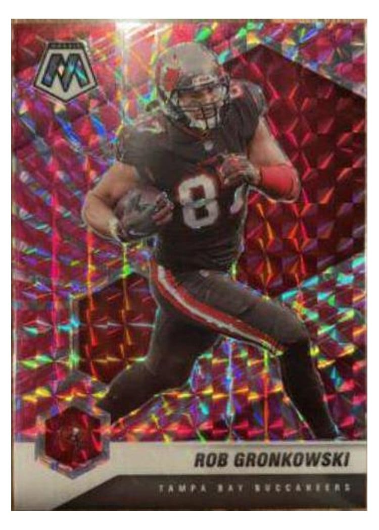 2021 Panini Mosaic Base Set Rob Gronkowski #188 card