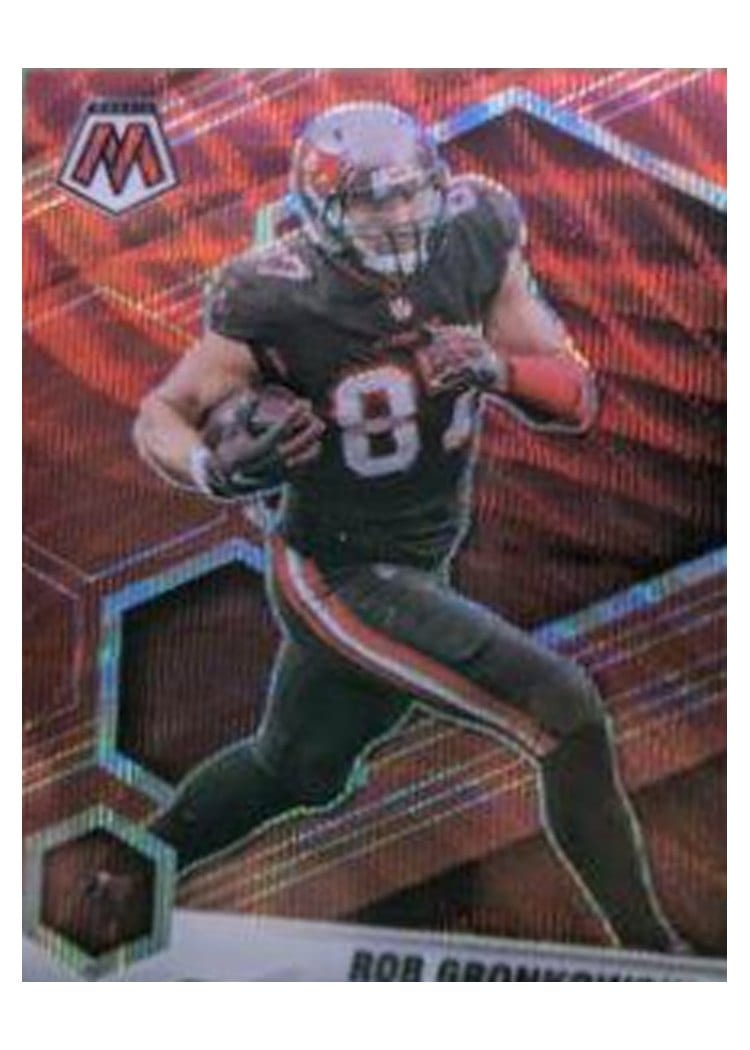 2021 Panini Mosaic Base Set Rob Gronkowski #188 card