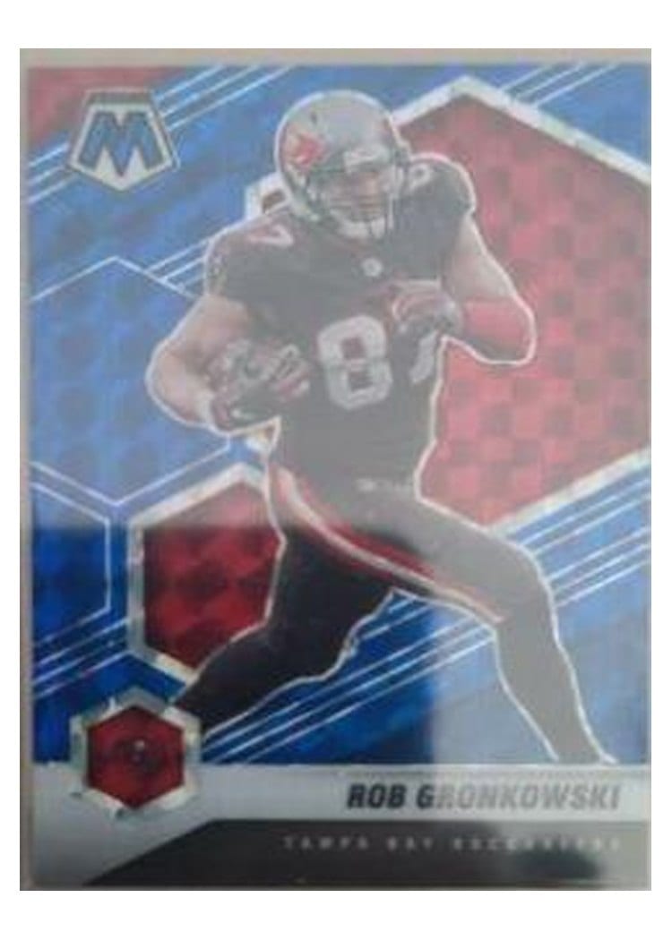 2021 Panini Mosaic Base Set Rob Gronkowski #188 card