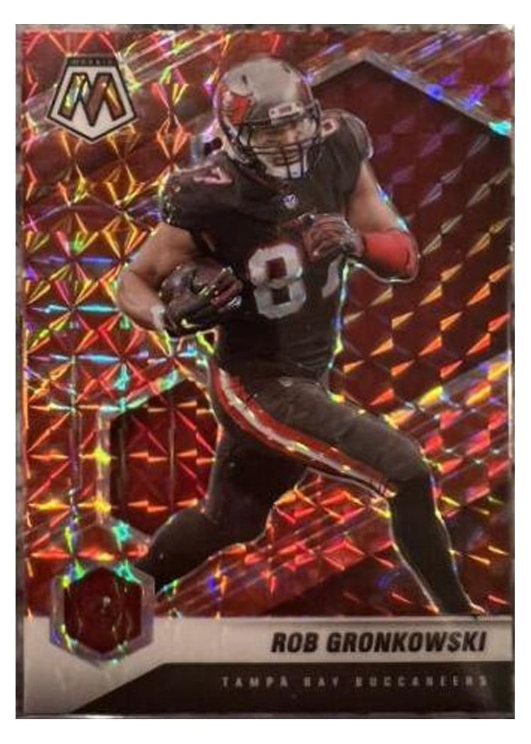 2021 Panini Mosaic Base Set Rob Gronkowski #188 card