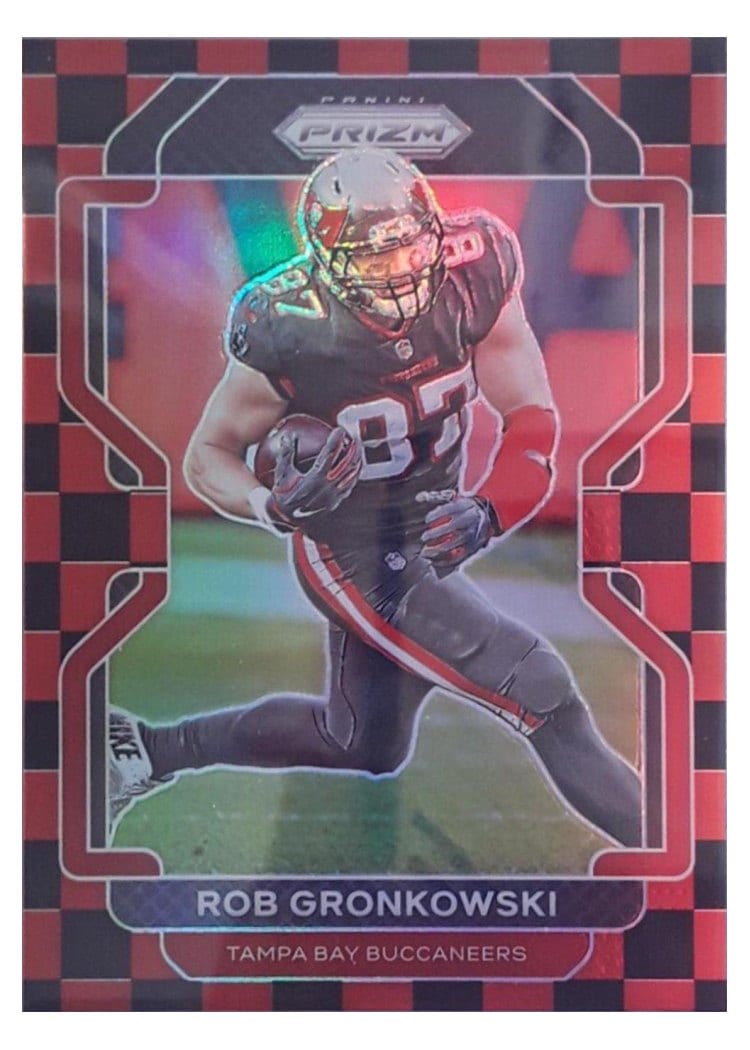 2021 Panini Prizm Base Set Rob Gronkowski #293 card