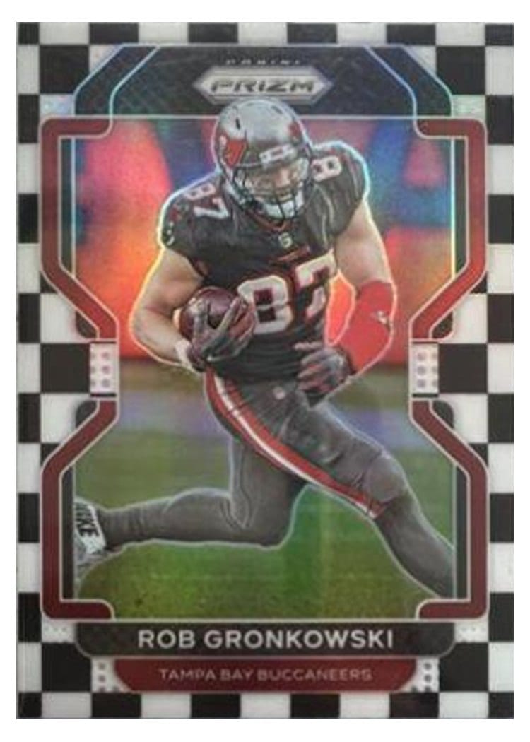 2021 Panini Prizm Base Set Rob Gronkowski #293 card