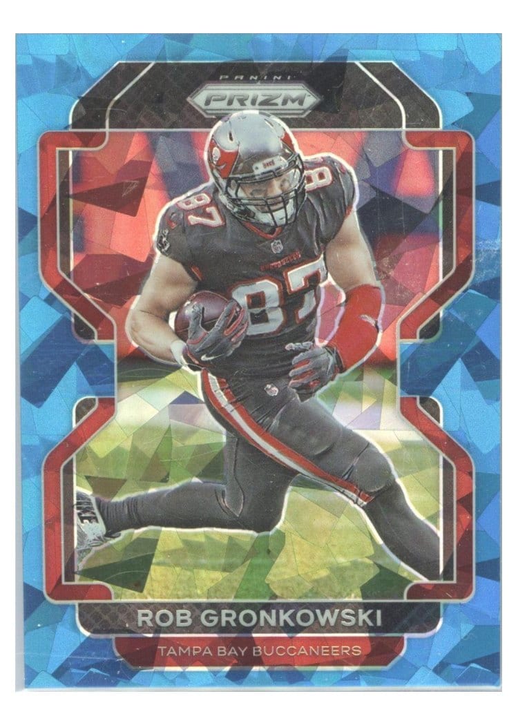2021 Panini Prizm Base Set Rob Gronkowski #293 card