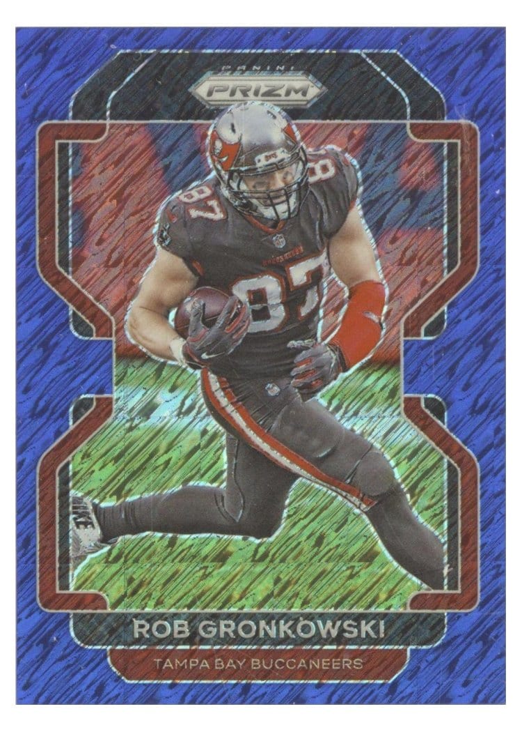 2021 Panini Prizm Base Set Rob Gronkowski #293 card