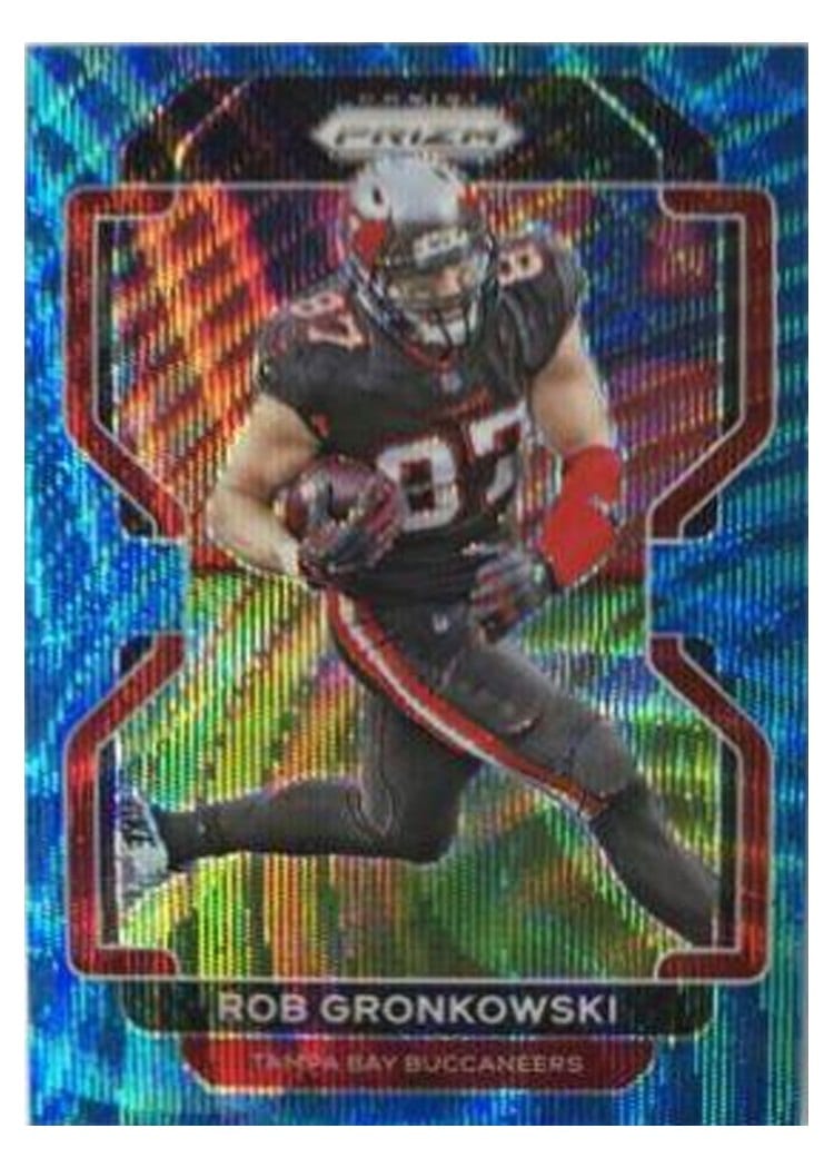 2021 Panini Prizm Base Set Rob Gronkowski #293 card