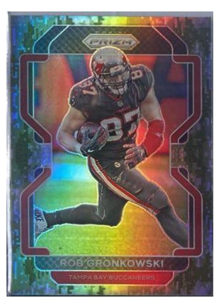 2021 Panini Prizm Base Set Rob Gronkowski #293 card
