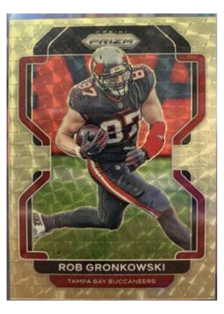 2021 Panini Prizm Base Set Rob Gronkowski #293 card