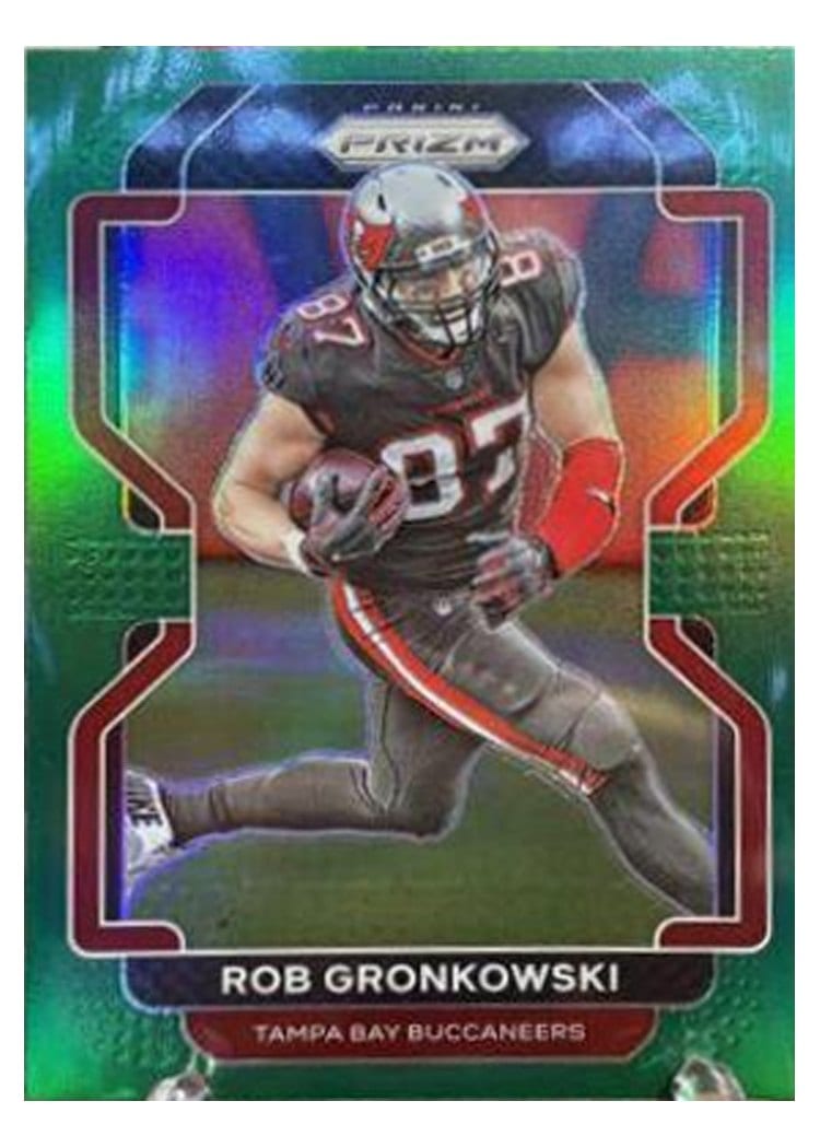 2021 Panini Prizm Base Set Rob Gronkowski #293 card