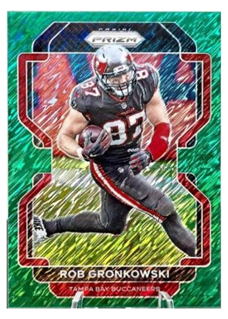 2021 Panini Prizm Base Set Rob Gronkowski #293 card