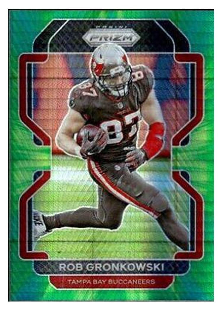 2021 Panini Prizm Base Set Rob Gronkowski #293 card