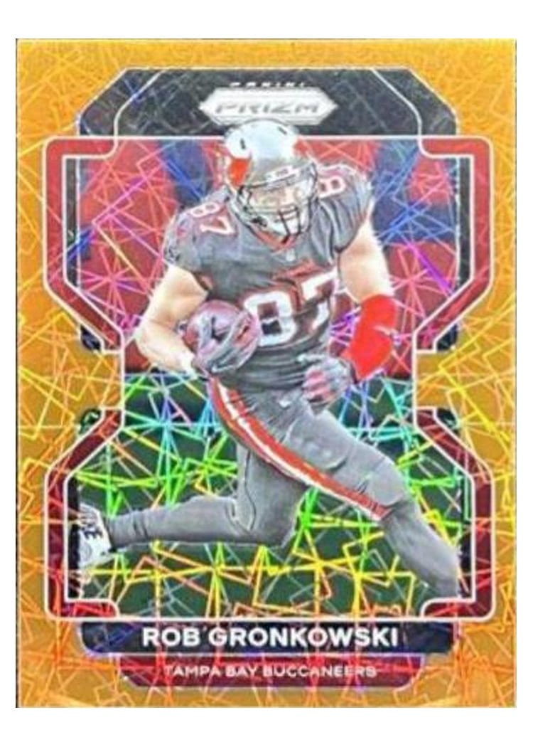 2021 Panini Prizm Base Set Rob Gronkowski #293 card