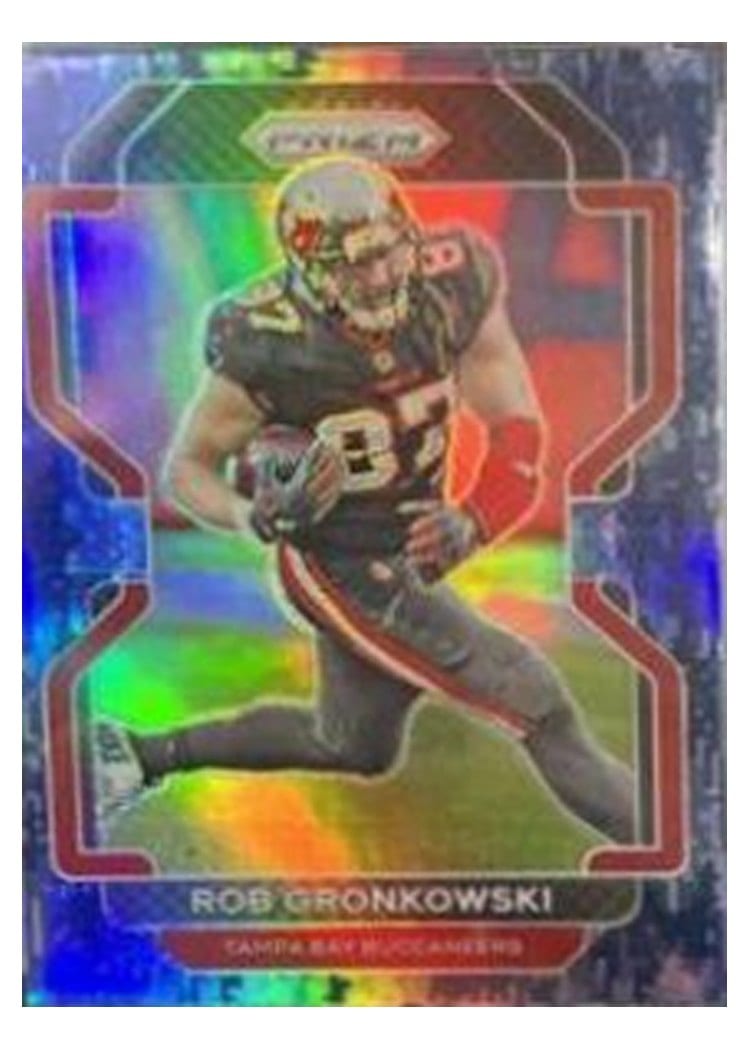 2021 Panini Prizm Base Set Rob Gronkowski #293 card
