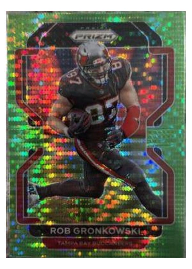 2021 Panini Prizm Base Set Rob Gronkowski #293 card