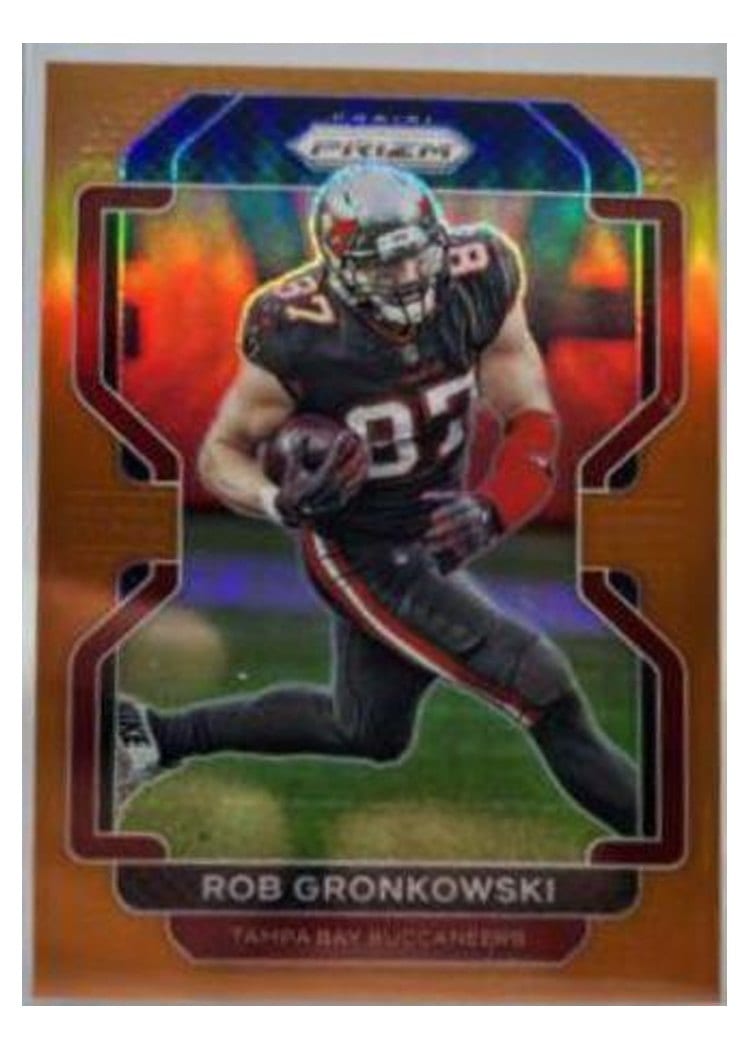 2021 Panini Prizm Base Set Rob Gronkowski #293 card