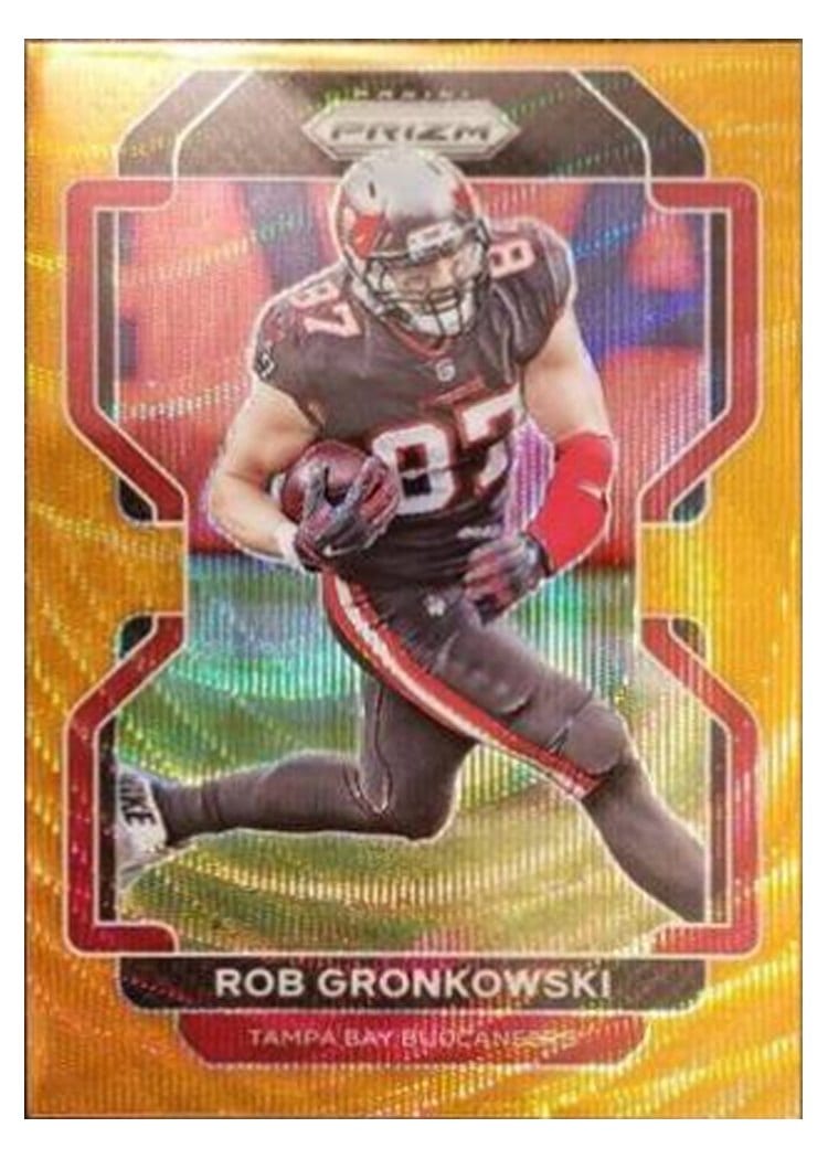 2021 Panini Prizm Base Set Rob Gronkowski #293 card