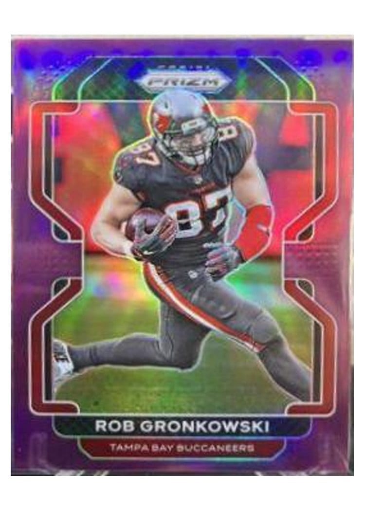 2021 Panini Prizm Base Set Rob Gronkowski #293 card