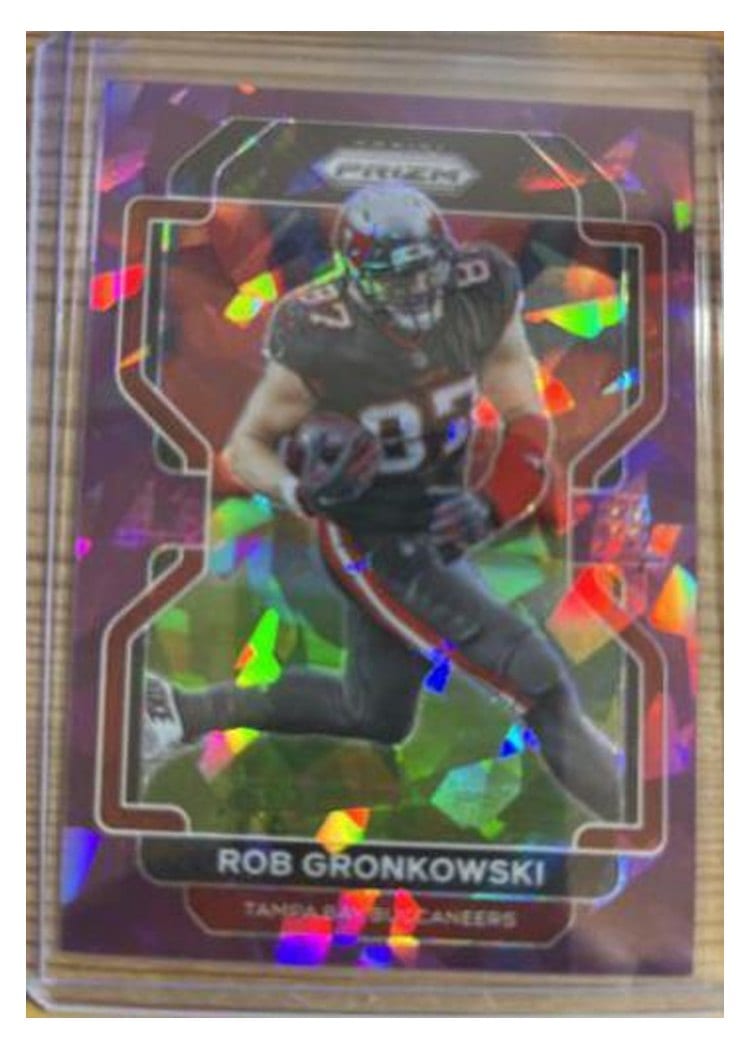 2021 Panini Prizm Base Set Rob Gronkowski #293 card