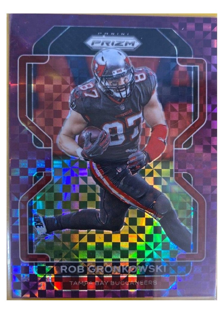 2021 Panini Prizm Base Set Rob Gronkowski #293 card