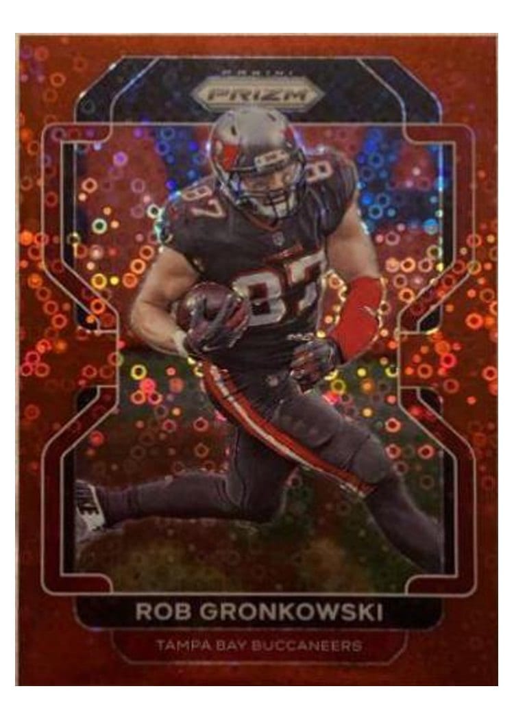2021 Panini Prizm Base Set Rob Gronkowski #293 card