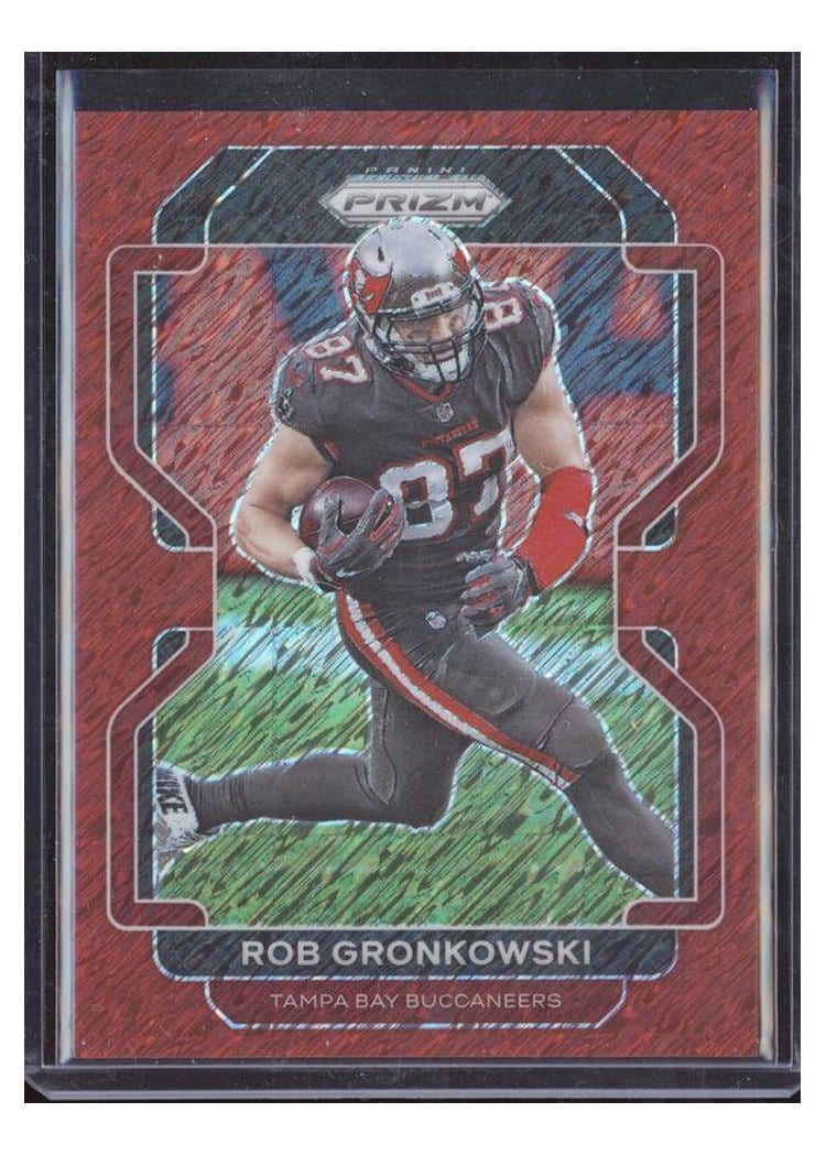 2021 Panini Prizm Base Set Rob Gronkowski #293 card