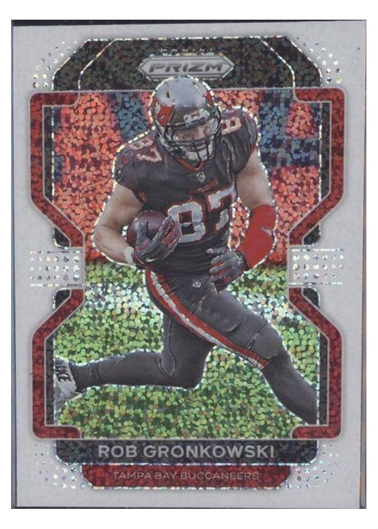 2021 Panini Prizm Base Set Rob Gronkowski #293 card