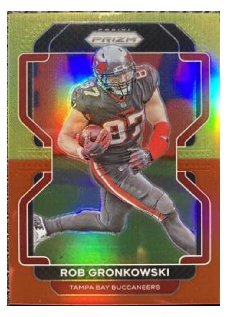 2021 Panini Prizm Base Set Rob Gronkowski #293 card