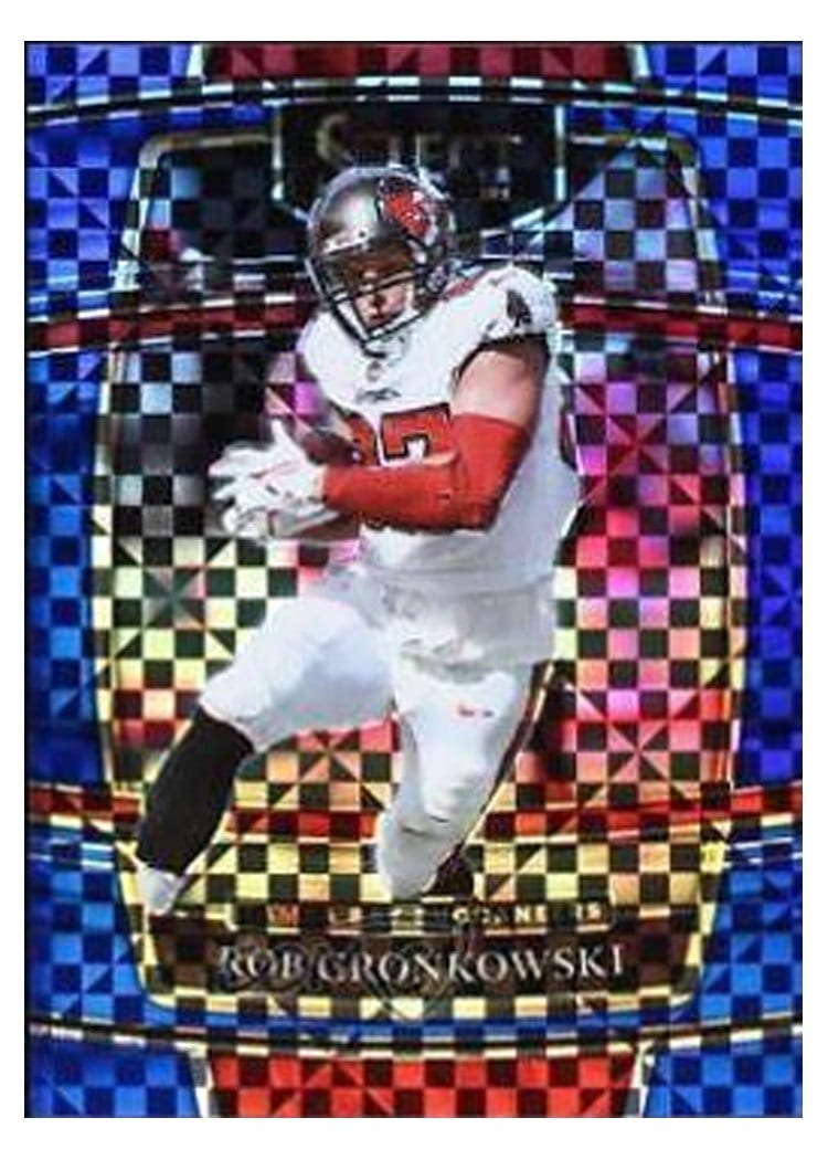 2021 Panini Select Base Set Rob Gronkowski #32 card