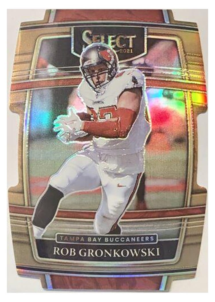 2021 Panini Select Base Set Rob Gronkowski #32 card