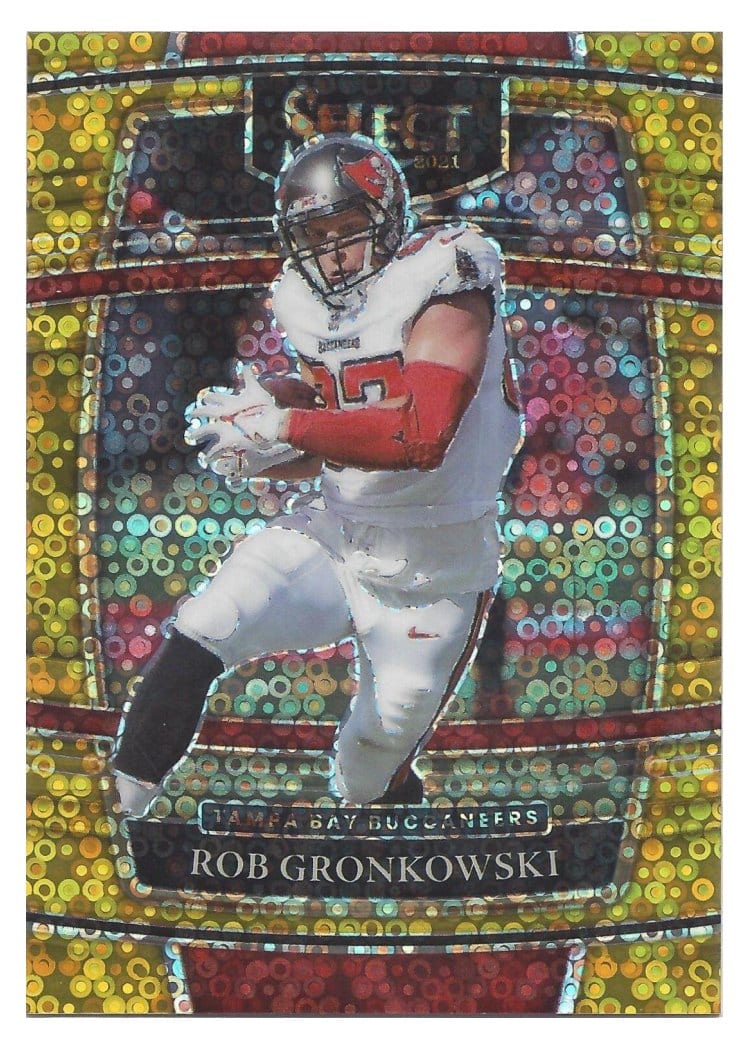 2021 Panini Select Base Set Rob Gronkowski #32 card
