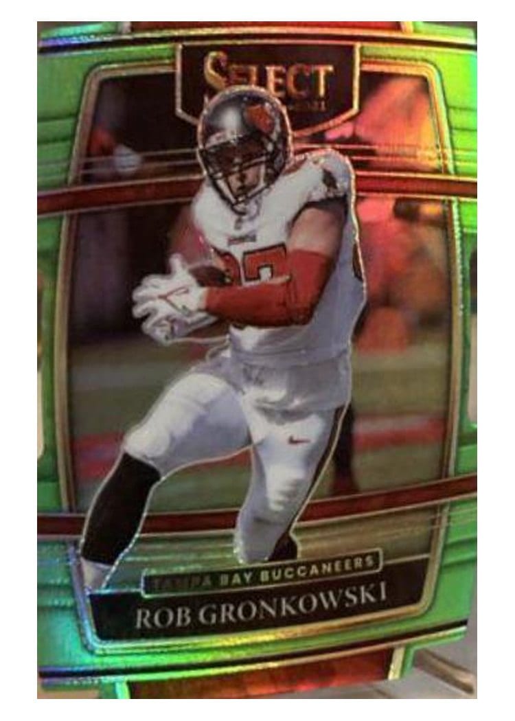 2021 Panini Select Base Set Rob Gronkowski #32 card