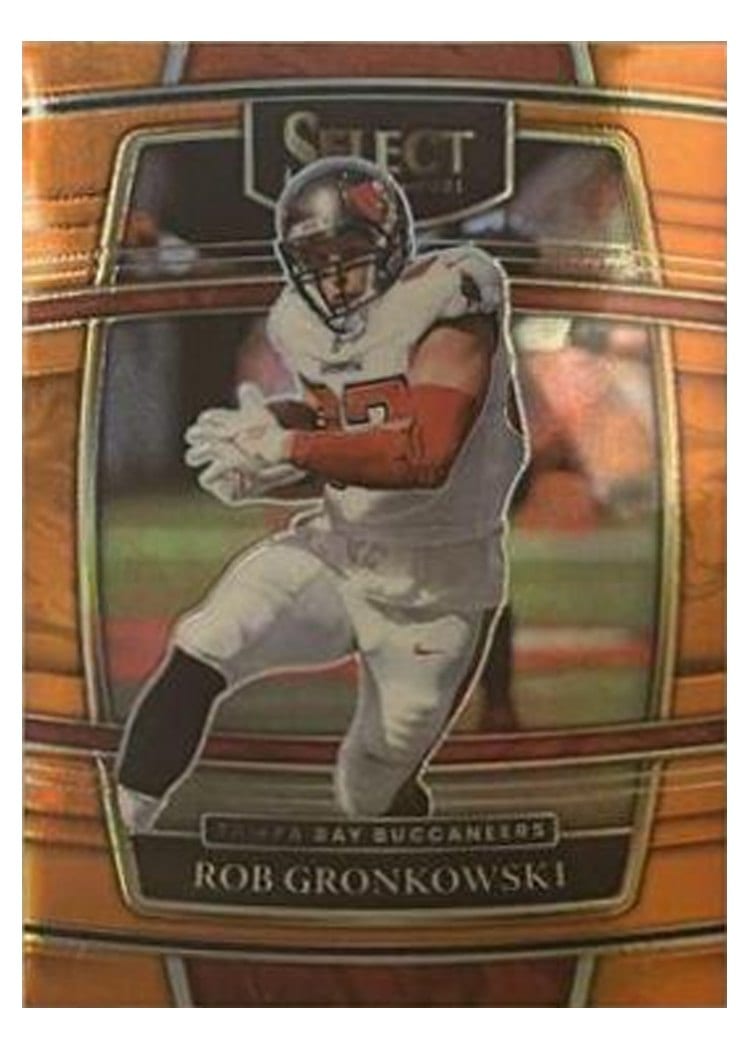 2021 Panini Select Base Set Rob Gronkowski #32 card
