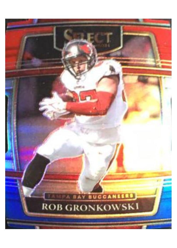 2021 Panini Select Base Set Rob Gronkowski #32 card