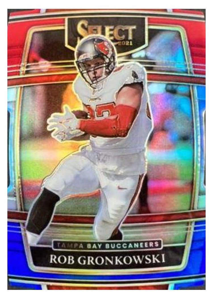 2021 Panini Select Base Set Rob Gronkowski #32 card