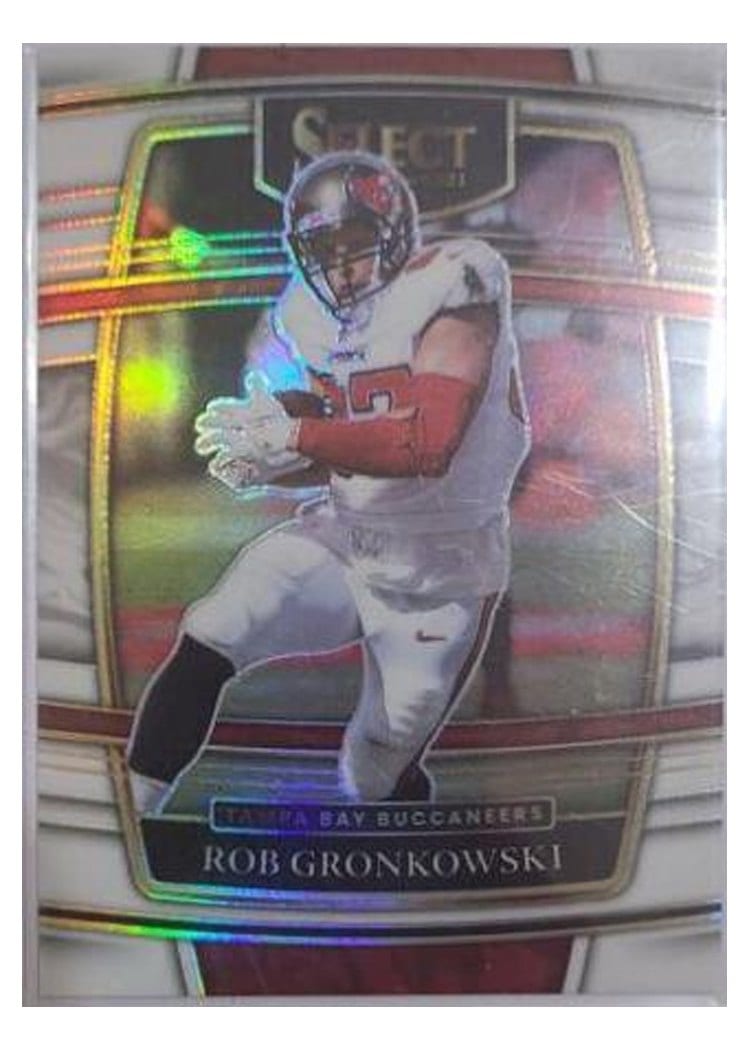 2021 Panini Select Base Set Rob Gronkowski #32 card