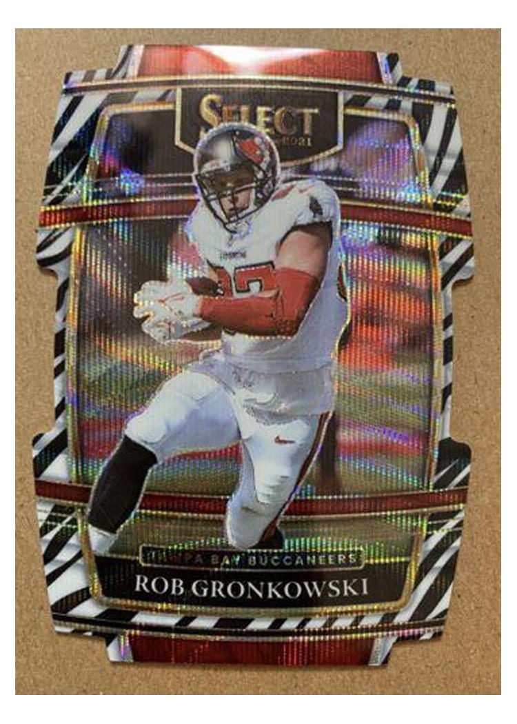 2021 Panini Select Base Set Rob Gronkowski #32 card