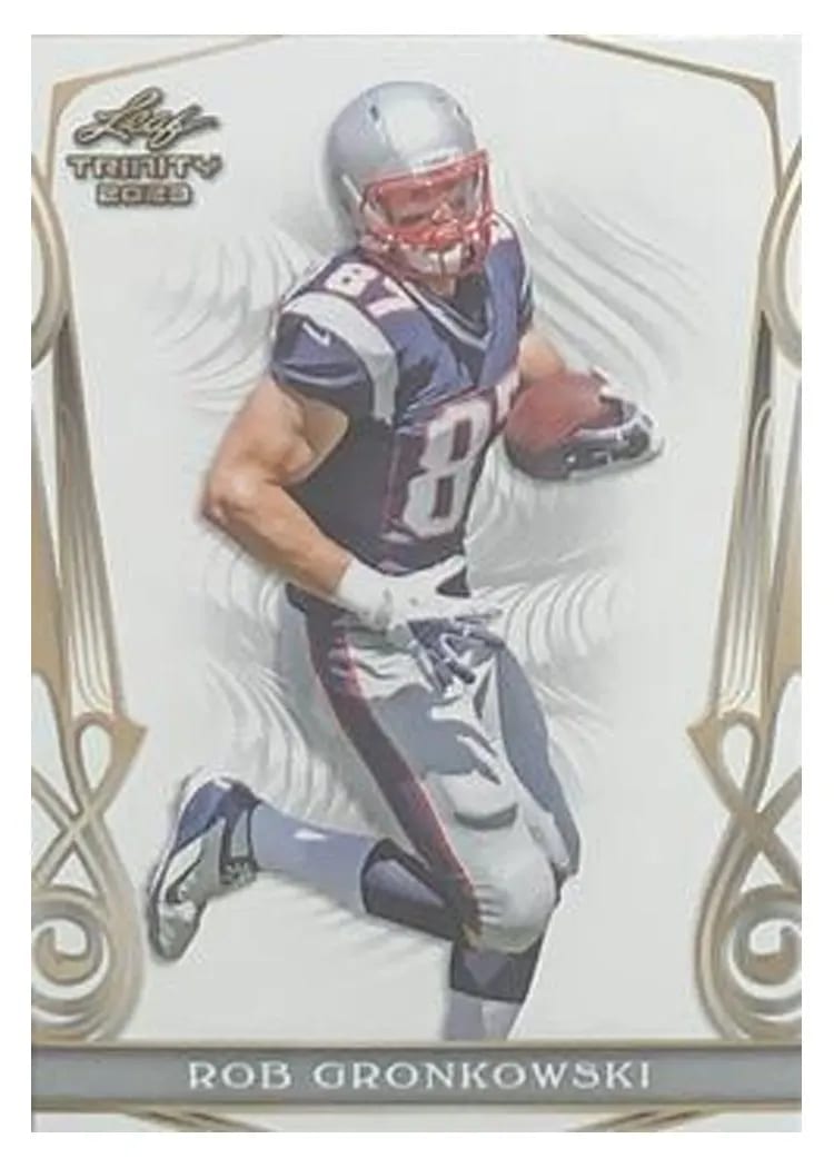 2023 Leaf Trinity Mega Box Rob Gronkowski #48 card
