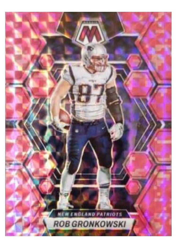 2023 Panini Mosaic Base Set Rob Gronkowski #164 card