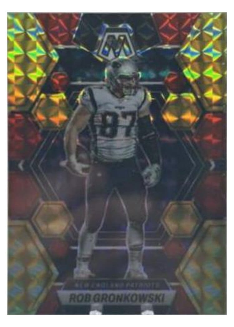 2023 Panini Mosaic Base Set Rob Gronkowski #164 card